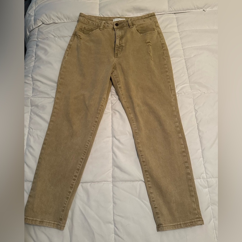 Lovervet khaki high waisted jeans